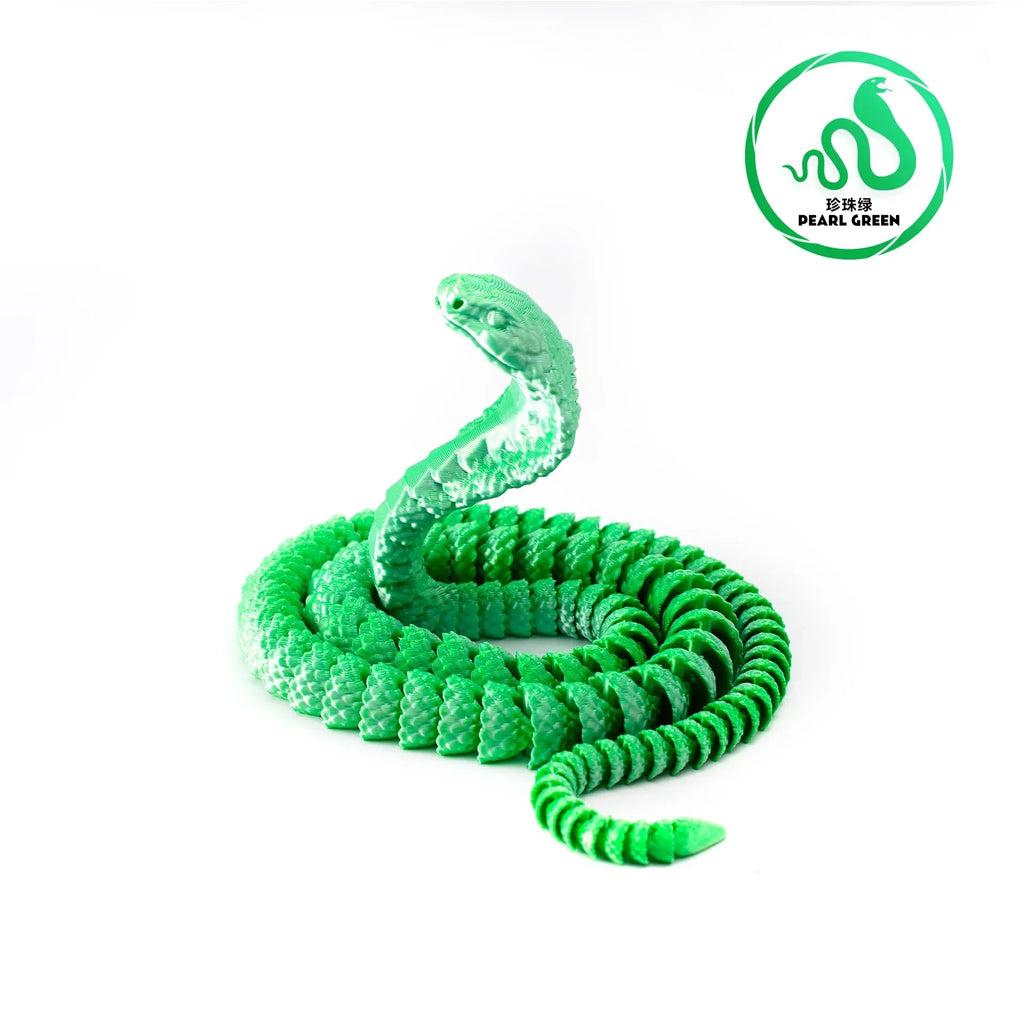 25cm 3D Printed Snake 3D Printed Figure Desk Accessories Toy for Kid 3D Printed Dragon Room Desktop Ornament Office Accessories Oasis Select A9