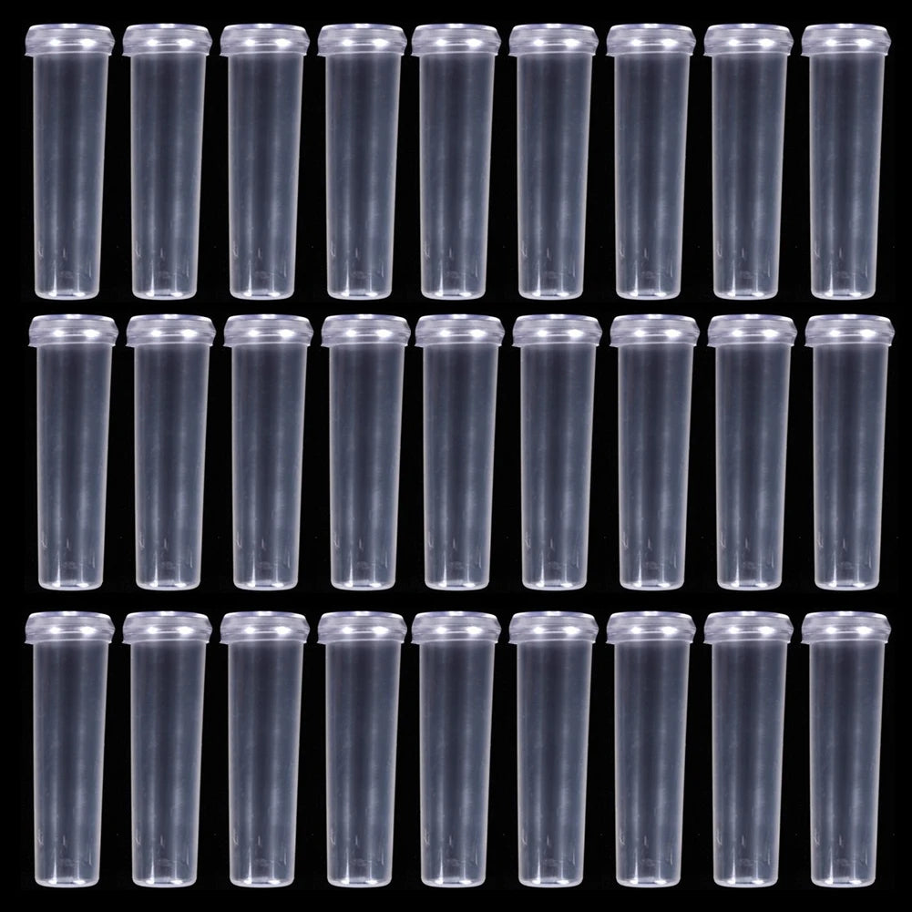 100/200Pcs Plastic Flower Water Tubes With Lids For DIY Bouquet Centerpieces Wedding Event Florist Tools Home Decor Items Oasis Select A
