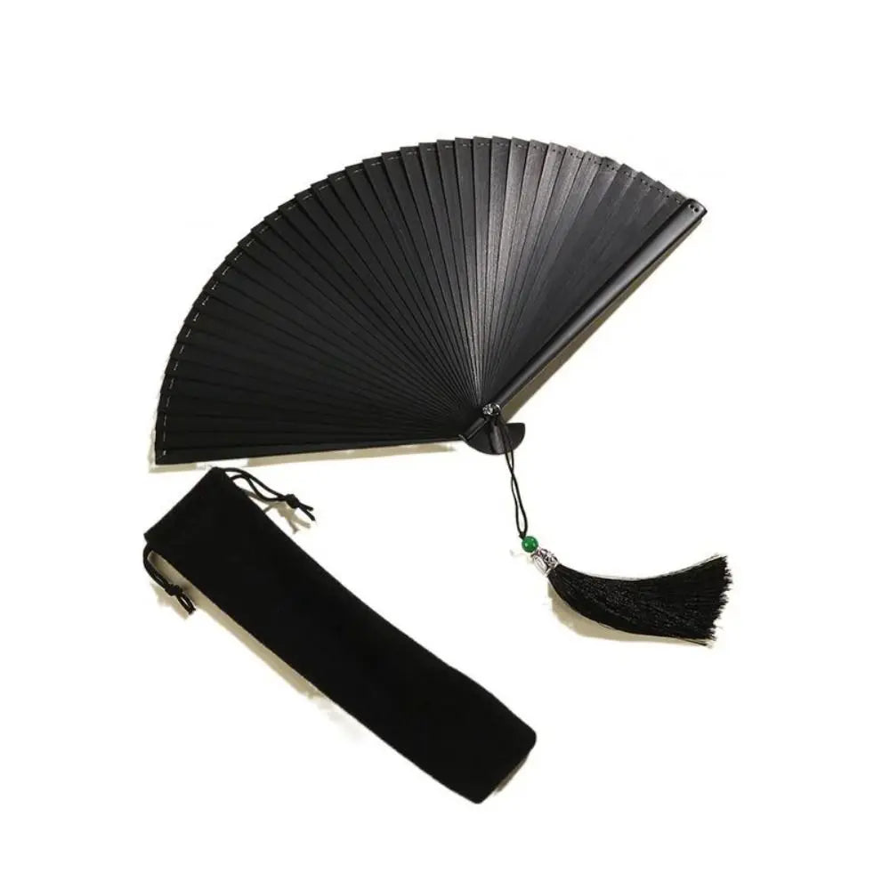 Bamboo Folding Dance Fan – Classical Kimono Style 16/18cm
