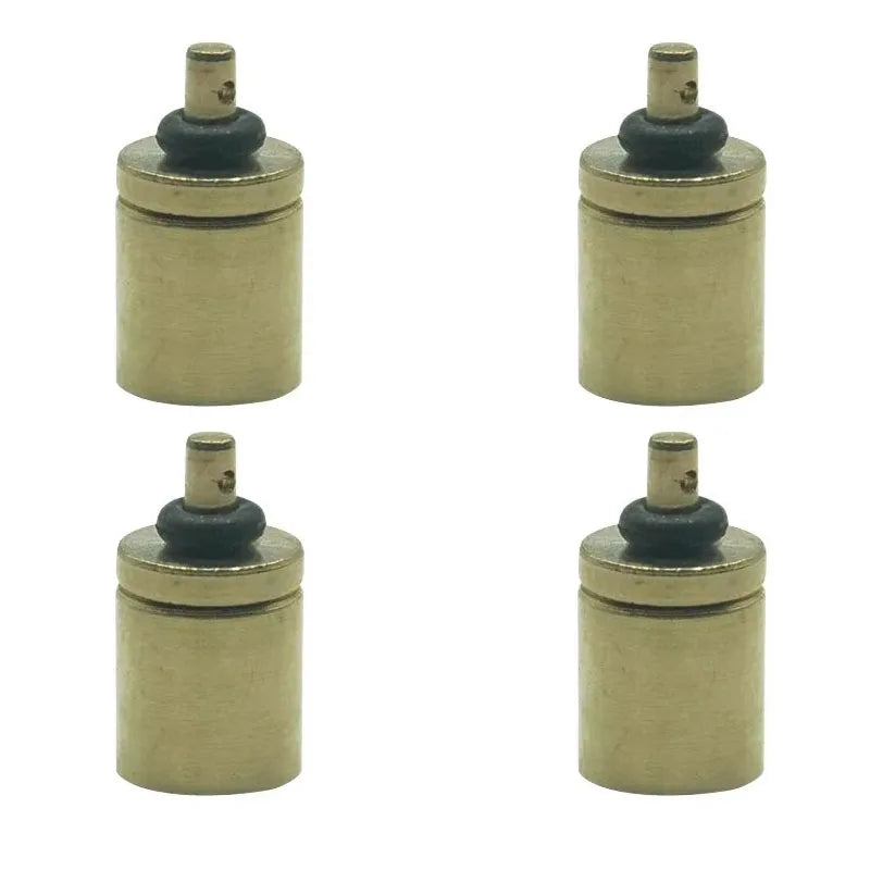 1/2/4/6pcs Gas Refill Adapter Gas Fill Attachment Brass Material Functional Tool High Quality For Stove Cylinder Accessories Oasis Select 4pcs