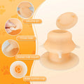 2025 New Kitten Feeding Device, 7.78 oz, with 4 soft and durable silicone pacifiers for easy feeding pet products cat dog Oasis Select buff 1pc