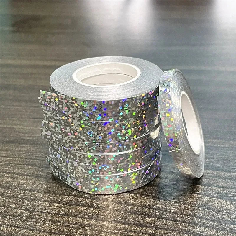 10Meter/Rolls 5mm Balloon Ribbon Party Birthday Wedding Accessorie Laser Balloon Chain Satin Ribbons Crafts DIY Party Supplies Oasis Select B-1 roll 10M
