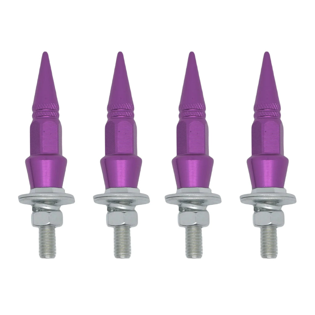 Car license plate universal, motorcycle universal, frame screw modified M6 for license plate holder screw aperture pointed hat Oasis Select 4pcs 5