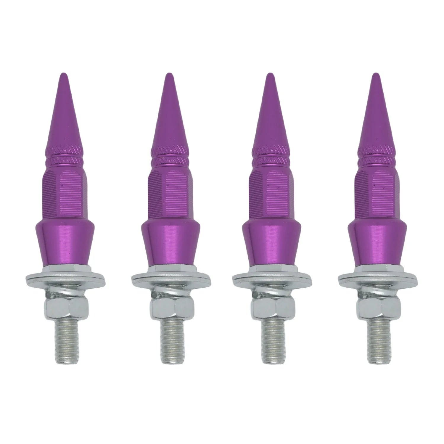 Car license plate universal, motorcycle universal, frame screw modified M6 for license plate holder screw aperture pointed hat Oasis Select 4pcs 5