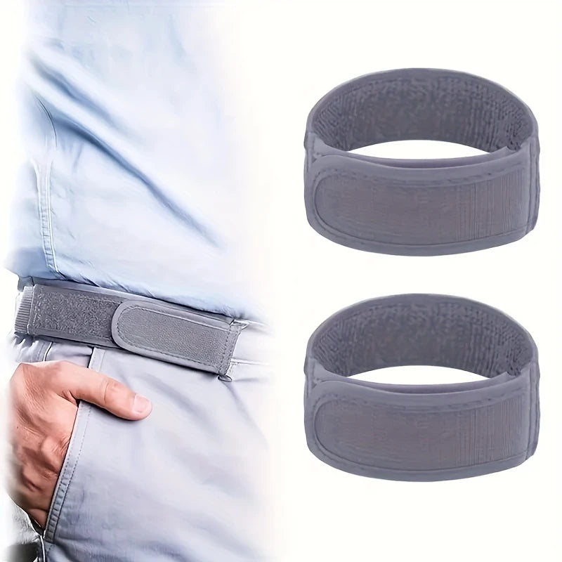 Fashion Ultra-soft No Buckle Elastic Belts Stylish Comfortable Belt Loop Buckle-Free Belt Unisex Jeans Pants Belt Women Oasis Select