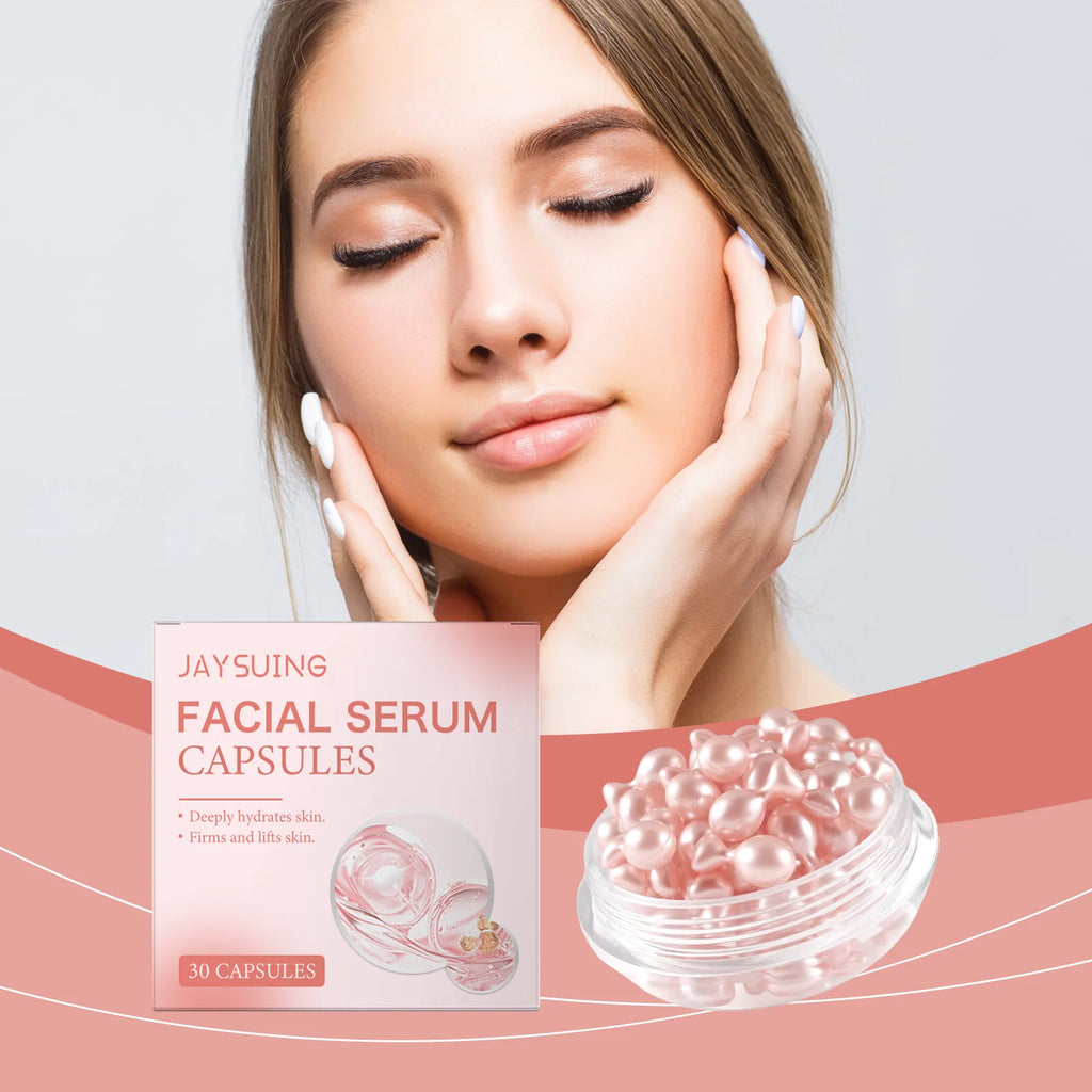 Retinol Face Essence Capsule Firming Increase Skin Elasticity Reduce Skin Flabby Prolapse Relieve Fine Lines Moisturizing Serum Oasis Select