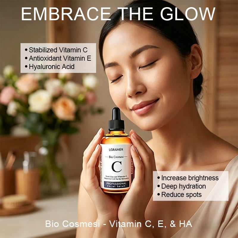 Vitamin C Face Serum – Dark Spot, Hyaluronic Acid & Pore Care