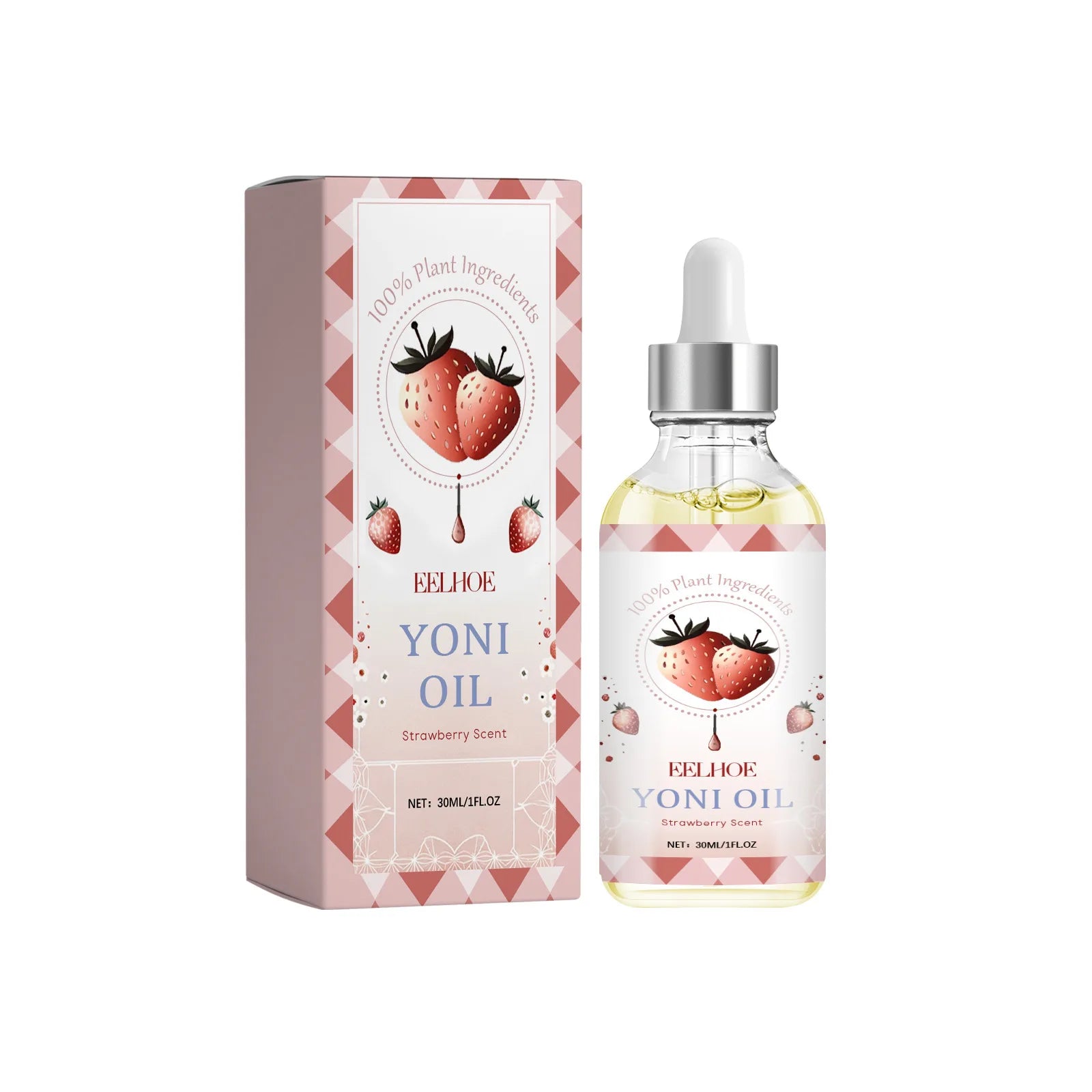 EELHOE Yoni Oil Vaginal Tightening Liquid Vaginal Hygiene Care Remove Odor Women Yoni Wash Essence Body Massage Oil Female Wash Oasis Select 30ml Boxed
