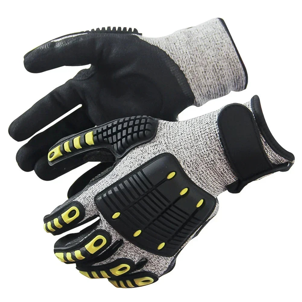 TPR Nitrile Safety Work Gloves – Cut & Impact Protection
