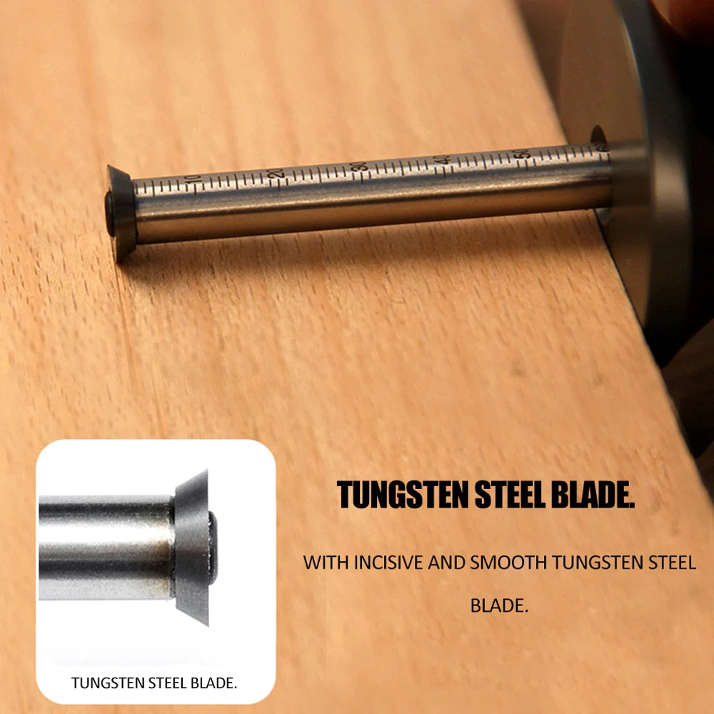 Woodworking Linear Arc Dual-purpose Scriber Parallel Line Drawing Tool Multifunctional DIY Wood Working Scribe Tools Oasis Select