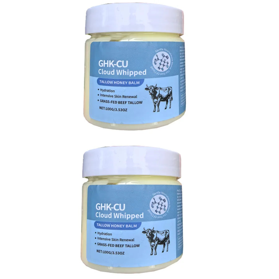 GHK-Cu Copper Peptide Whipped Tallow Face & Body Cream 100ml