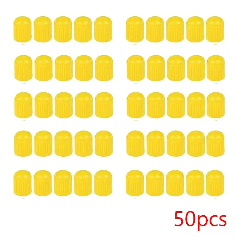 10-100PCS Automatic Plastic Zwarte Fiber Ventilation Pipe Met O-Ring Cover Dome Ventilation Valve Dust Valve Automatic Motor Oasis Select 50pcs-Yellow