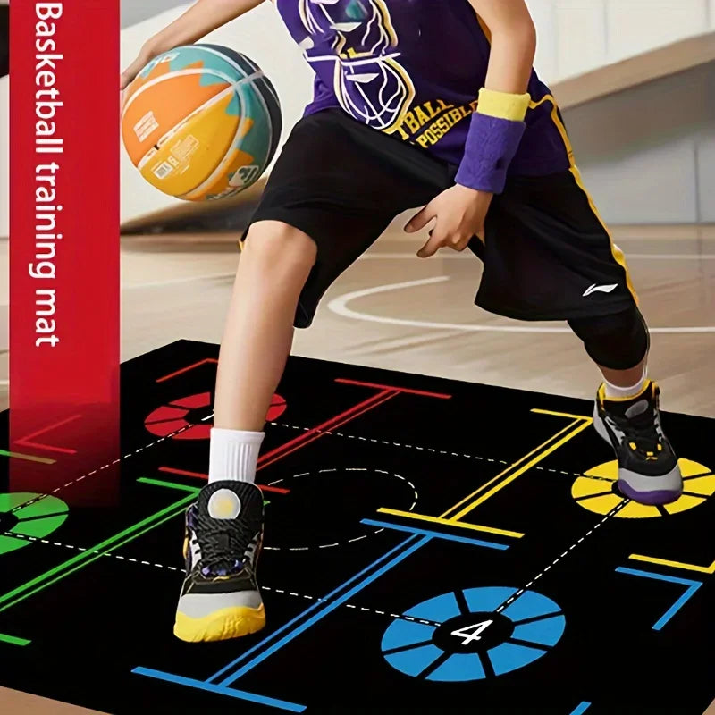 Basketball training mat anti-slip soundproof diatom mud youth indoor ball control training dribble training Oasis Select