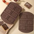 Silicone Chocolate Mold 6-Hole Christmas Multi Pattern Creative Handmade Biscuit Cake Dessert Biscuit Baking Tool Oasis Select 2PC
