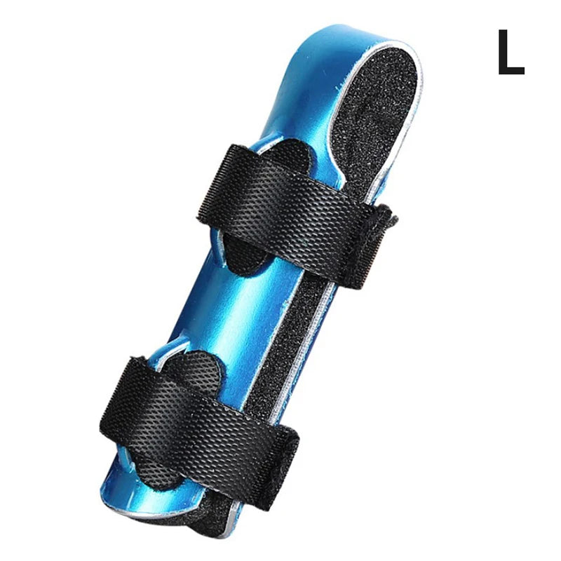 Adjustable Aluminum Foam Finger Splint with Closure - Lightweight Breathable Hand Support Bracket for Enhanced Stability Oasis Select L