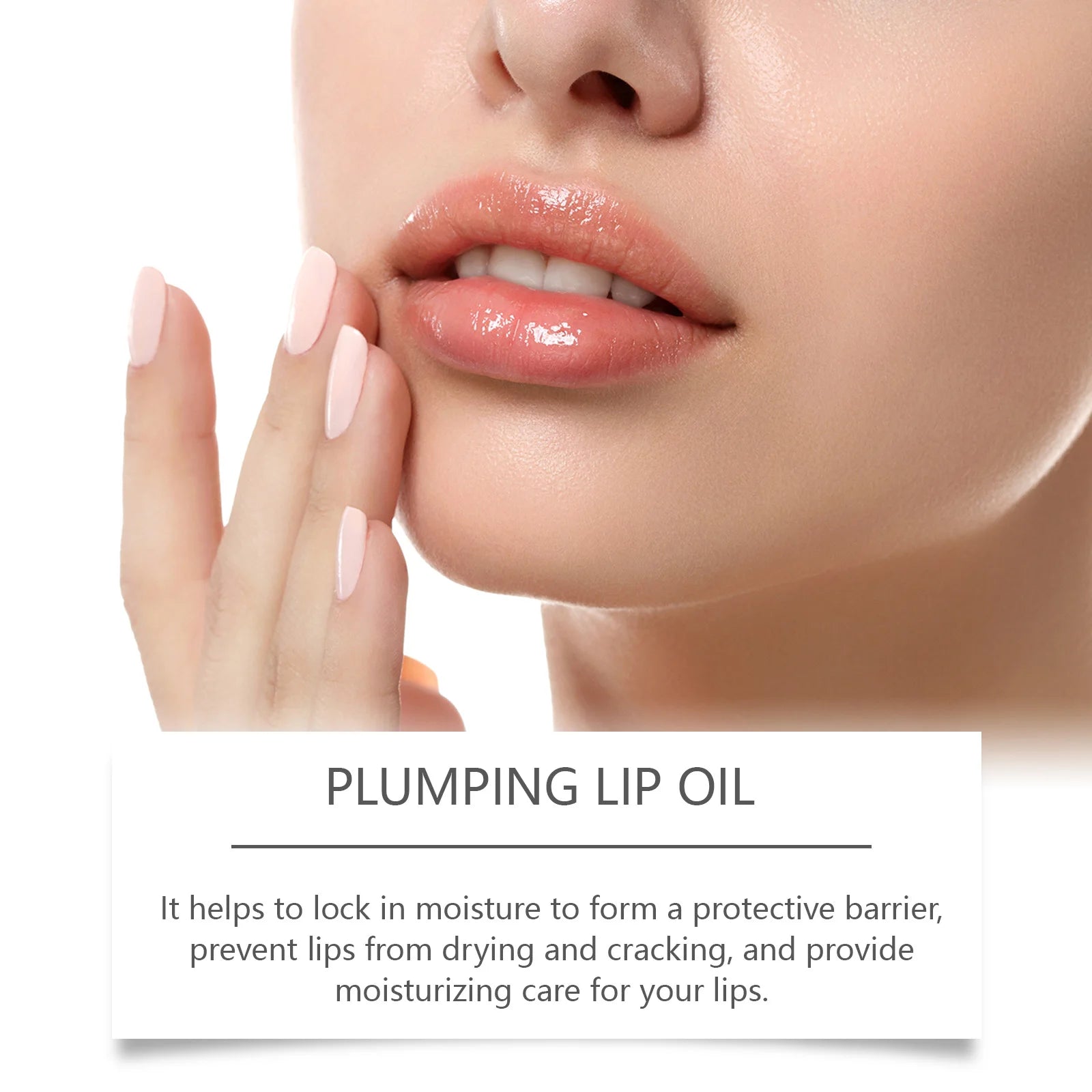 Plumping Lip Oil Daily Moisturizing Care Nourishes Softens Lips Repair Dry Chapped Lips Brightening Moisturizing Lip Care Oasis Select