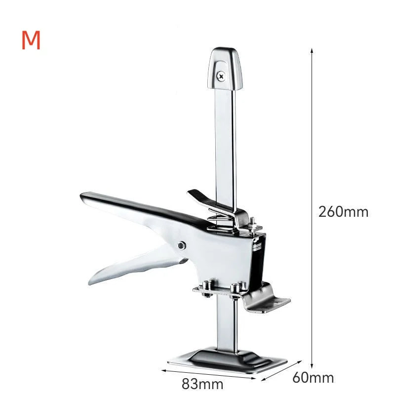 JUSTINLAU 1PC Manual Adjustment Lifting Cabinet Board Lifting Energy Saving Arm Jack Door Panel Tile Height Adjuster Manual Tool Oasis Select M