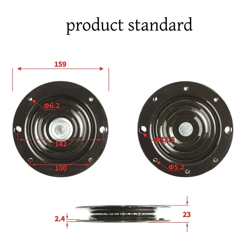 6 In 360 Degrees Swivel Plates Rotating Bearing Metal Rolling Bearing Turntable Display Stand Furniture Hardware Turntable Oasis Select 6 in