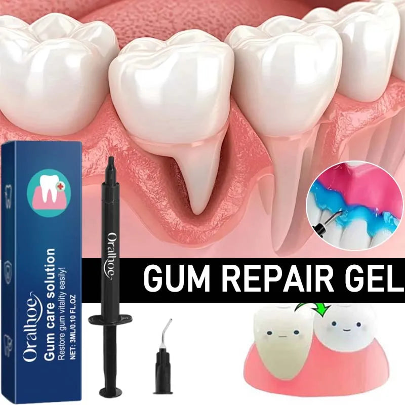 Gum Repair Care Gel Relieve Sore Gum Improve Gingival Damaged Inflammation Cleaning Teeth Stains Tartar Whitener Gum Protect Gel Oasis Select