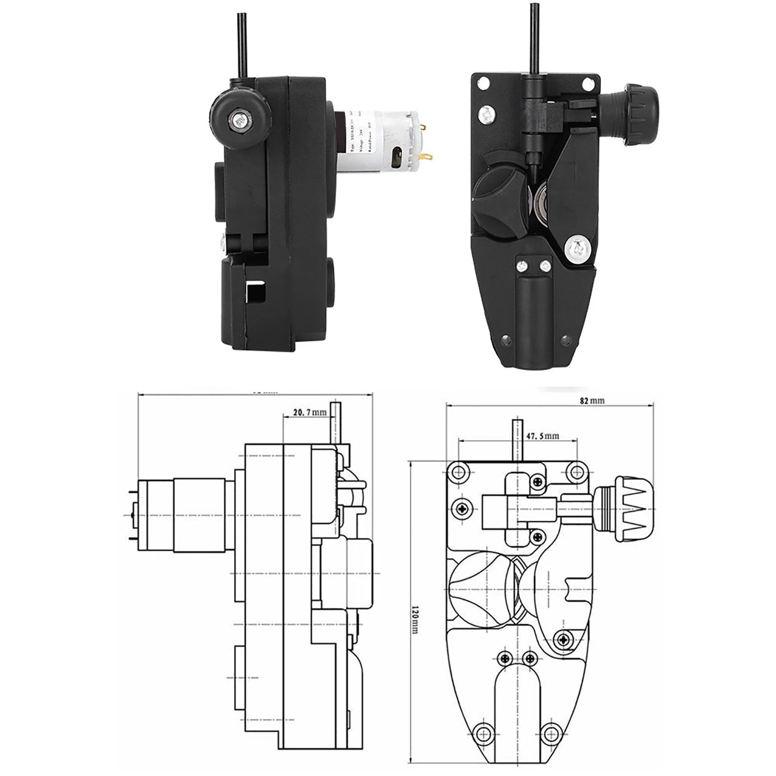 24V 10W Mig Welder Roll Wire Feed Motor 0.8/1.0mm Soldering Wire Feeder Machine Wire Feeder Machine Oasis Select