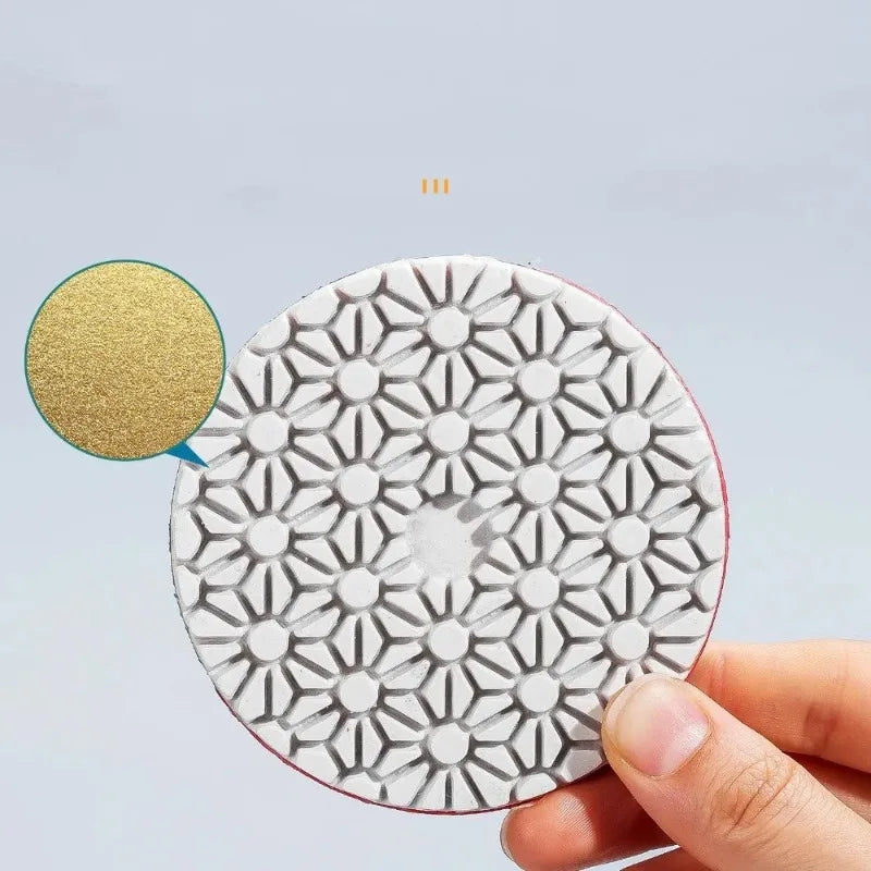 3-inch Ceramic Tile Diamond Angle Grinder Water Grinding Blade Sharp 80mm Stone Marble Polishing Blade Rotary Tool Accessories Oasis Select