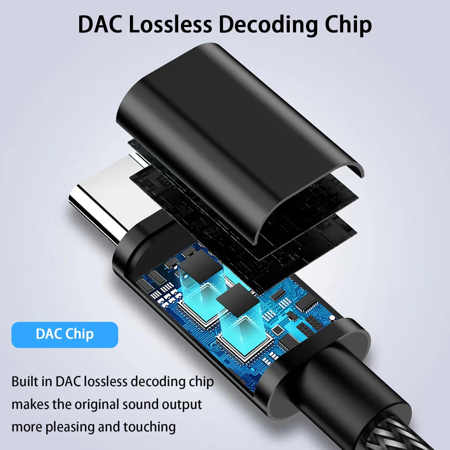 USB Type C to 3.5mm Earphone Adapter ALC5686 CX31993 HiFi DAC USB C To 3.5mm Jack Headphone Audio AUX Cable For Xiaomi Huawei Oasis Select