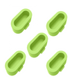 Silicone Dustproof Charging Port Cap for Garmin Fenix & Forerunner Watch Port Protector Oasis Select Green