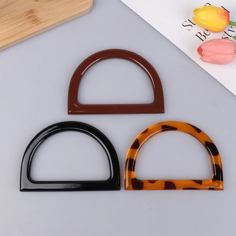 2Pcs D-Shape Bag Handles – DIY Purse & Crochet Bag Handles DIY Bag Handles Oasis Select