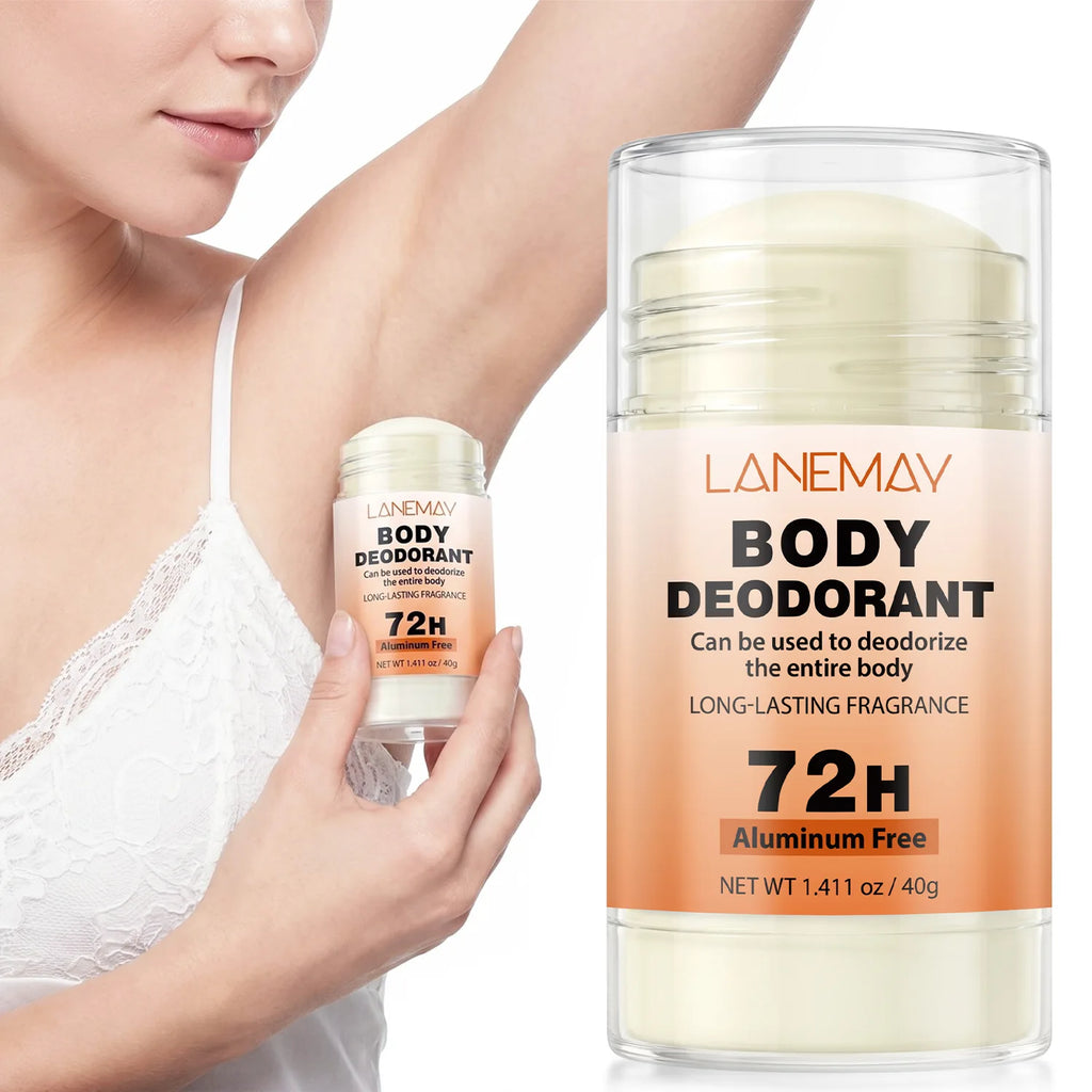 Lanemay 72H Aluminum-Free Body Deodorant – Niacinamide & Arbutin