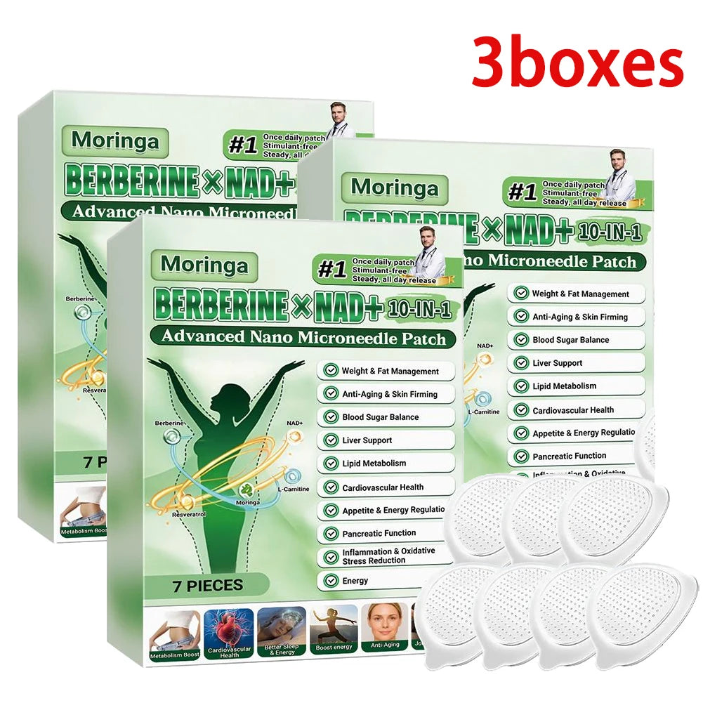10-in-1 Nano Microneedle Patch – Firming & Moisturizing Skin Microneedle Skin Patch Oasis Select 3 boxes