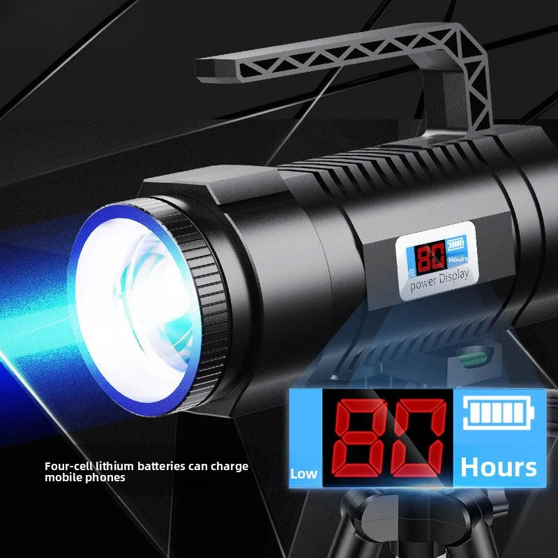 SHINEKNOT Night Fishing Flashlight | 4 LED Modes, Rechargeable