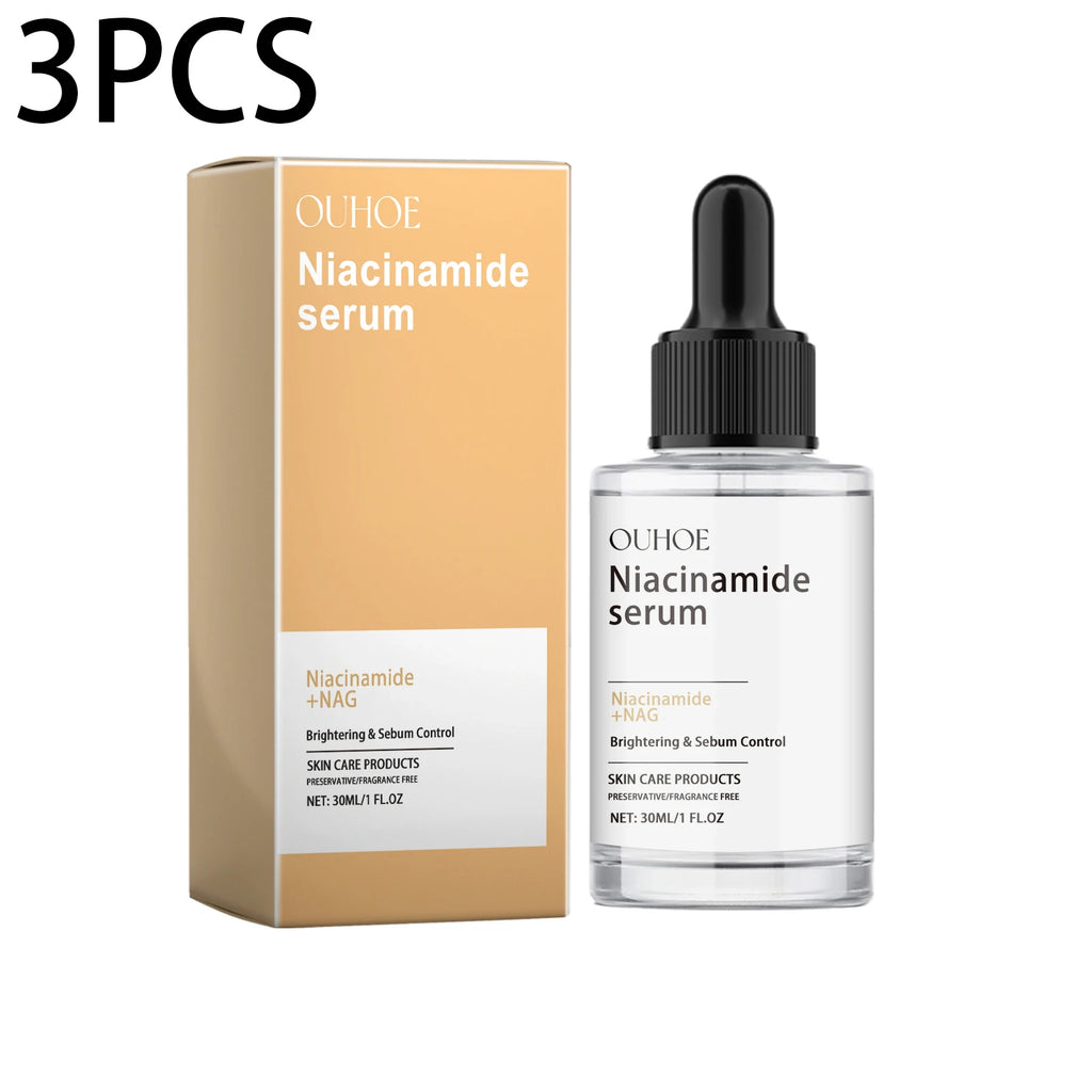 Niacinamide Serum Brightening Face Moisturizing Hydrating Glowing Skin Oil Control Dark Spots Melanin Correcting Facial Serum Oasis Select 90ml boxed