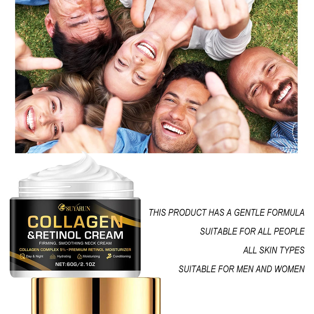 Collagen Retinol Face Cream – Aloe Vera & Shea Butter