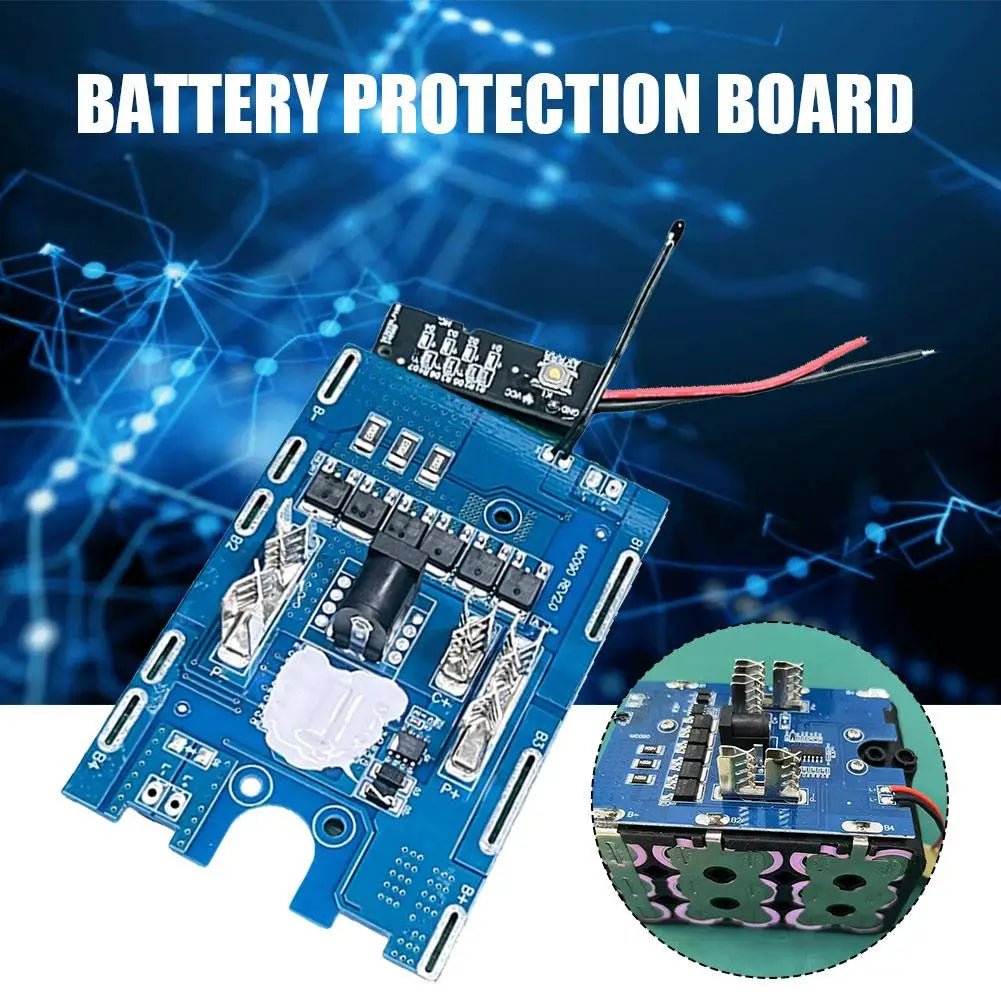 21V 18650 Battery Protection Board for Makita – 6MOS 30A/5MOS 25A