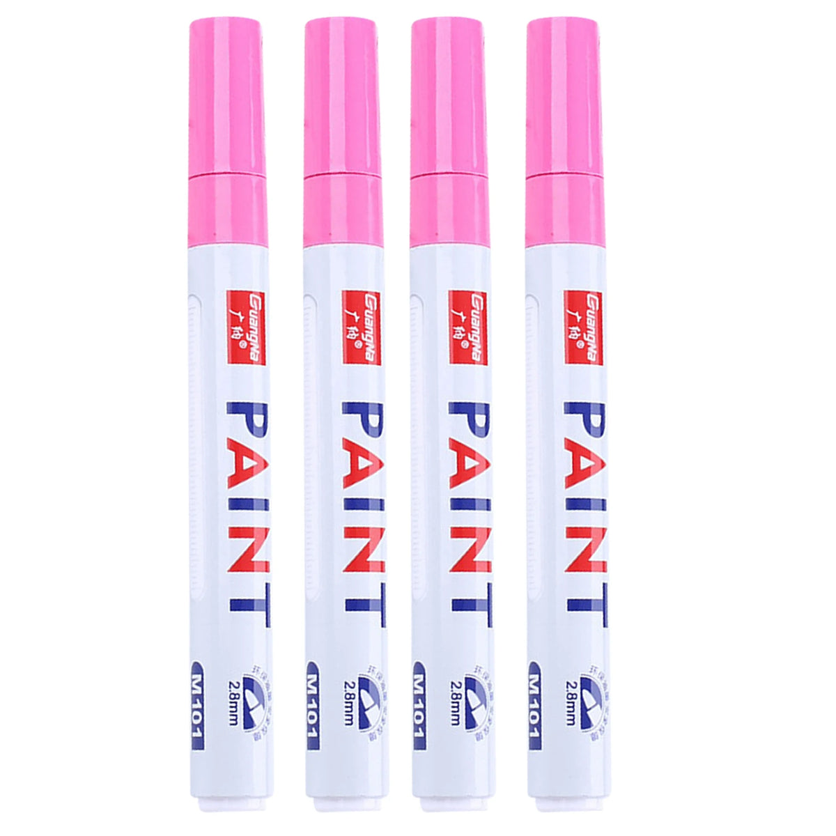 Oil Based Paint Markers – 12-Color Waterproof Fine Tip Set Paint Marker Set Oasis Select Pink