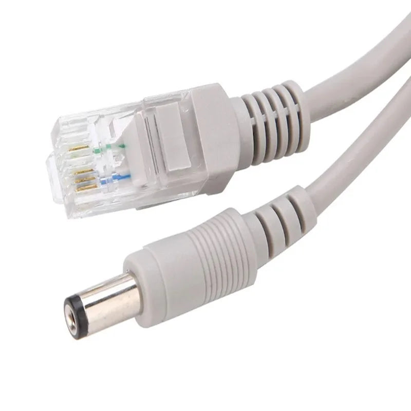 30m 20m 15m 10m 5m RJ45 + DC Power CCTV Network Lan Cable Ethernet Cable Network Cable Power Supply Two In One For IP Camera Oasis Select