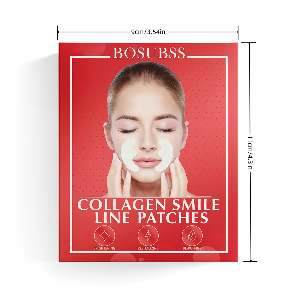 10 pairs/set - nasolabial patch, used to fade nasolabial folds, lift and tighten facial skin, moisturize and hydrate Oasis Select