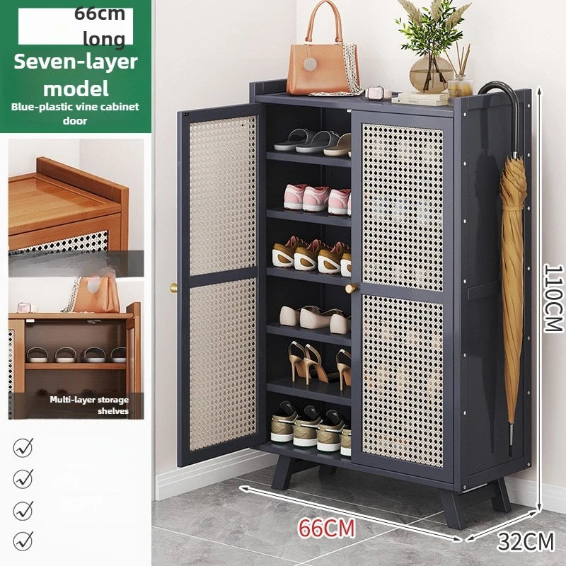 Entry to the door of the shoe cabinet, large-capacity shoe cabinet, multi-layer porch, for the corridor outside the door durable Oasis Select Grey C