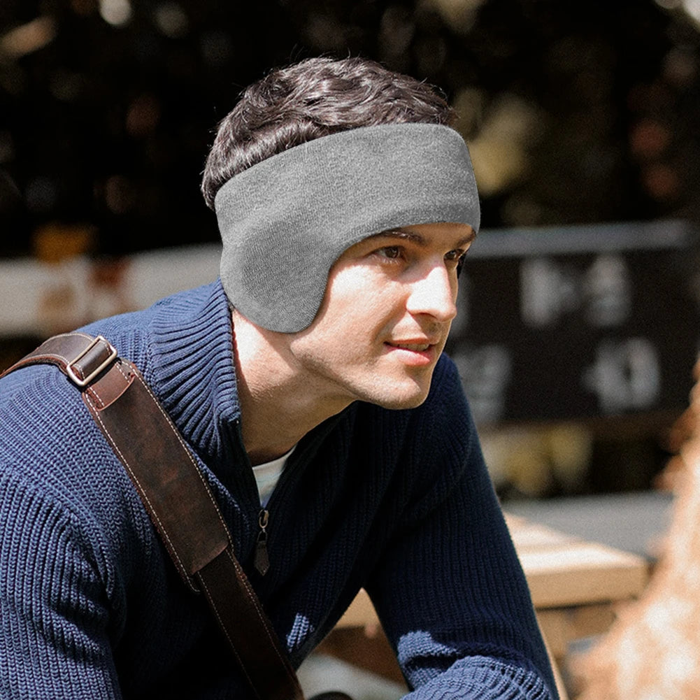 Swokii Winter Ear Warmer Headband – Soft Fleece Earmuffs
