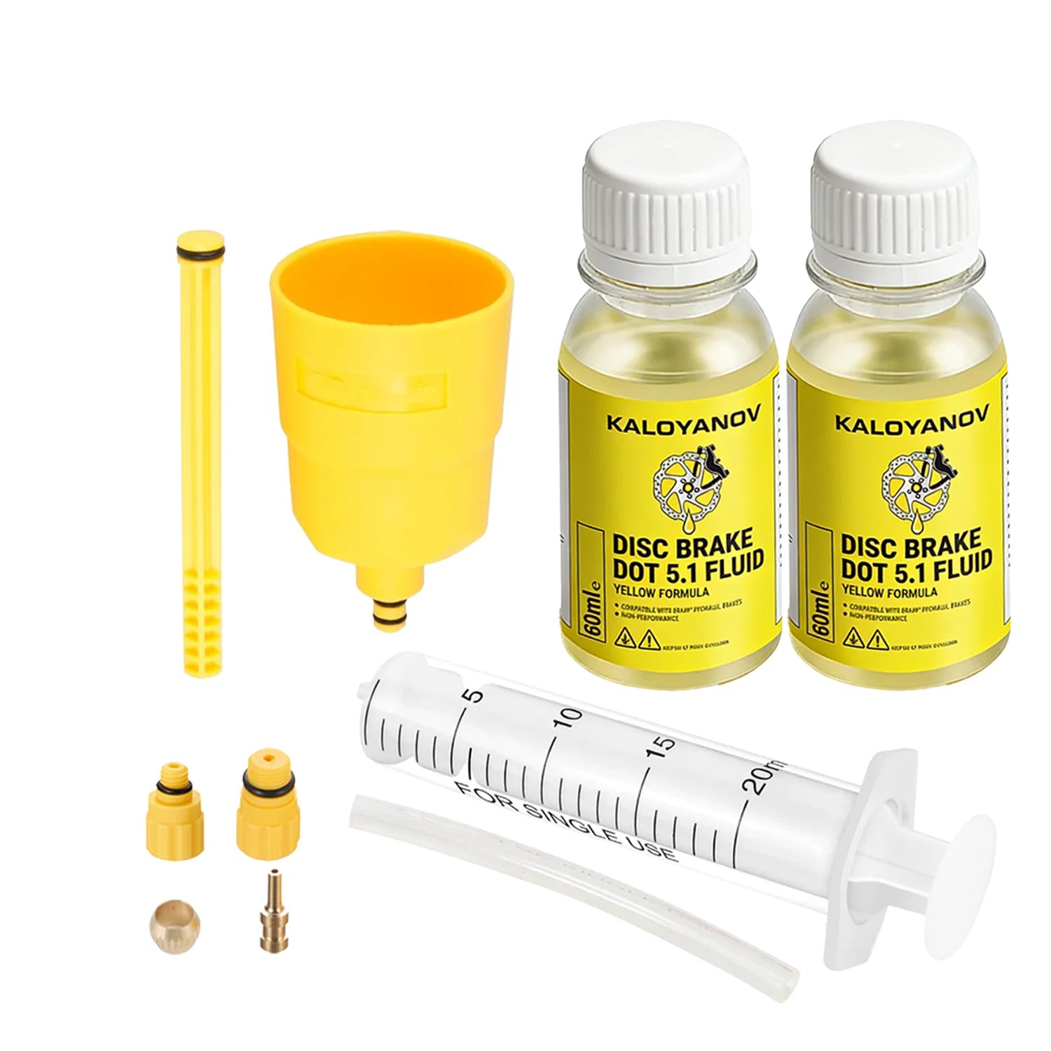 Cycling Universal Bicycle Hydraulic Disc Brake Bleed Kit MTB Road Bike Mineral DOT Oil Fluid Change Maintenance Repair Tools Set Oasis Select DOT oil set