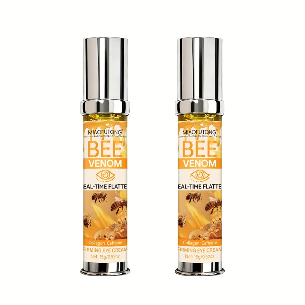 Bee Venom Firming Eye Cream Anti-puffiness Dark circle removal Firming Elasticity Enhancement Massage Eye care Oasis Select 2 pcs 15g