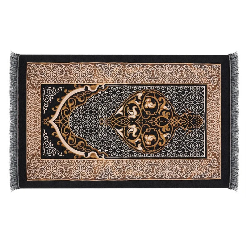 Muslim Prayer Rug, Islamic Prayer Rug Muslim Prayer Mat Eid Traditional Janamaz Sajadah Soft Islamic Set Rug Mat Oasis Select As Shown NONE