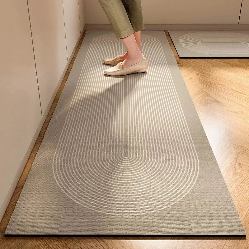 1piece Multi-purpose Sponge Water Absorption Mat:Kitchen,Bathroom Bathroom Anti-skid,Moisture Absorption,Machine Washable Carpe Oasis Select C 40x120cm