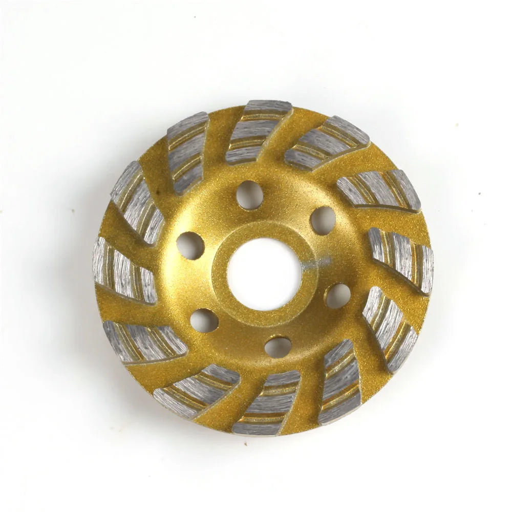 4" Turbo Diamond Grinding Cup Wheel – 12-Seg, 100mm Angle Grinder Diamond Grinding Wheel Oasis Select