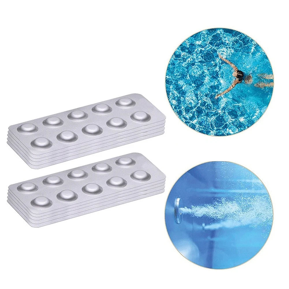 100pcs DPD1 Pool Water Test Tablets For Swimming Pool Spa HotTub Water Quality Analysis And Cleaning Tool Oasis Select