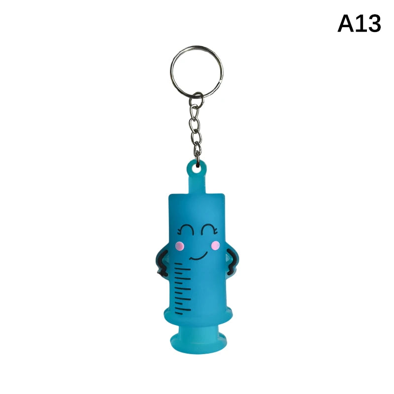 Paw Print Girl Shaped Ampoule Bottle Opener Keychain Rubber Cutter Aid Medication Vial Breaker Tool For Home Nurses And Doctors Oasis Select A13
