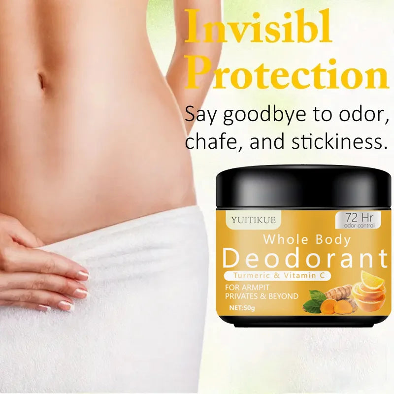 YUITIKUE 72H Whole Body Deodorant Stick – Turmeric & Vitamin C Deodorant Stick Oasis Select