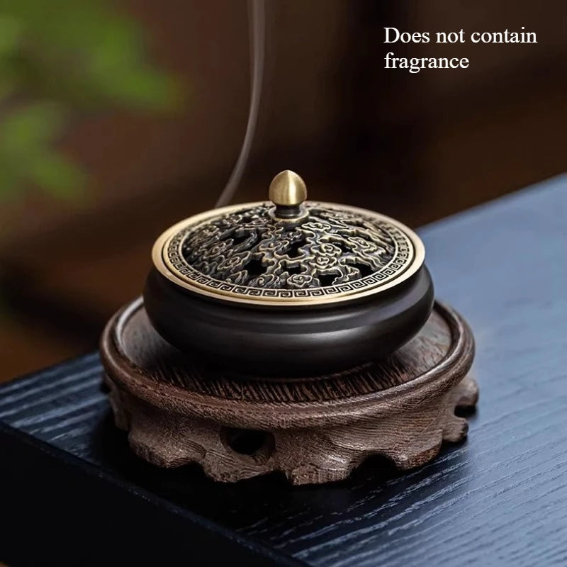 Incense Burners for Home Use Indoor Tea Ceremony Niche High-end Brass Suitable for Burning Incense and Decorating Homes Oasis Select B