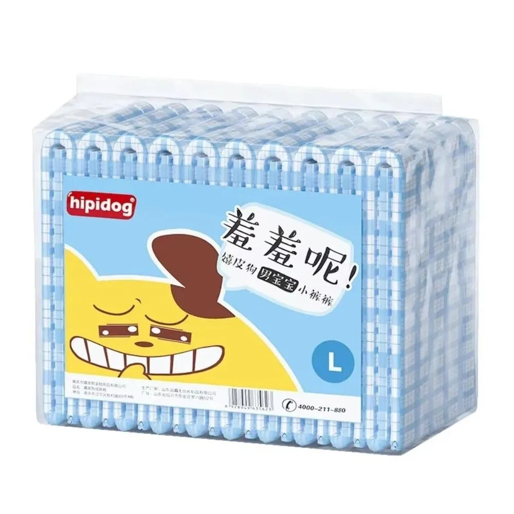 10-Pack Disposable Dog Diapers | Leakproof & Breathable Nappies