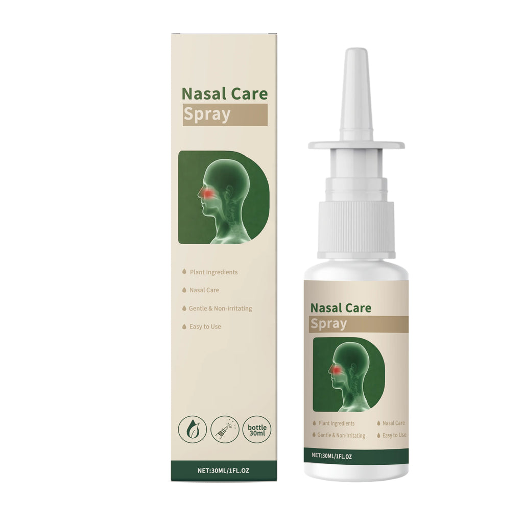 Plant-Based Nasal Cleaning Spray – Congestion & Sinus Relief Nasal Care Spray Oasis Select 30ml boxed